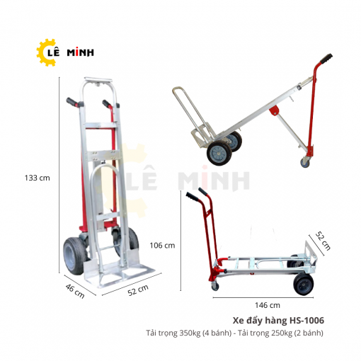 Xe đẩy hàng đa năng HS-1006