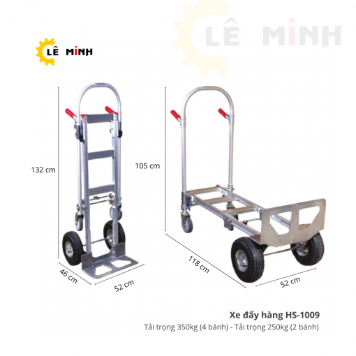 Xe đẩy hàng đa năng HS-1009