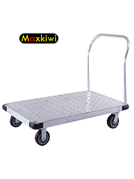 Xe đẩy hàng 4 bánh sàn nhôm PT-0106
