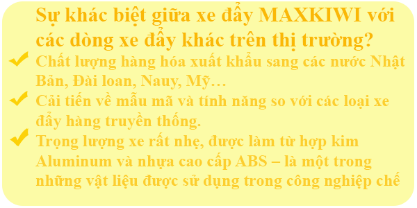 Điểm đặc biệt của Maxkiwi