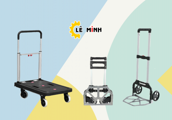 Xe đẩy hàng gấp gọn siêu nhẹ
