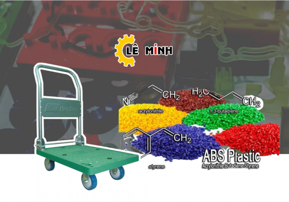 Xe đẩy hàng bằng nhựa